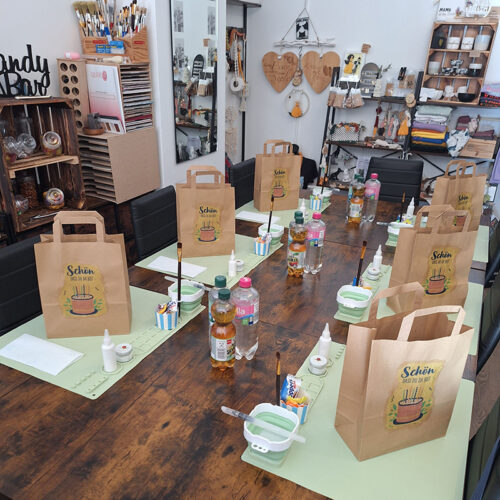 Kindergeburstag in Manu's Kreativhäusl