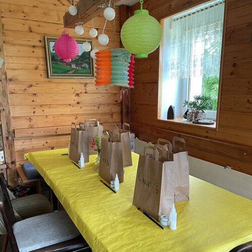 Kindergeburtstag von Manu's Kreativhäusl ausser Haus